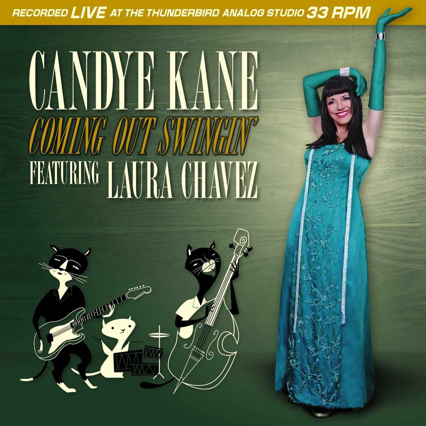 Candye Feat. Laura Chavez Kane - Coming Out Swingin Music CD
