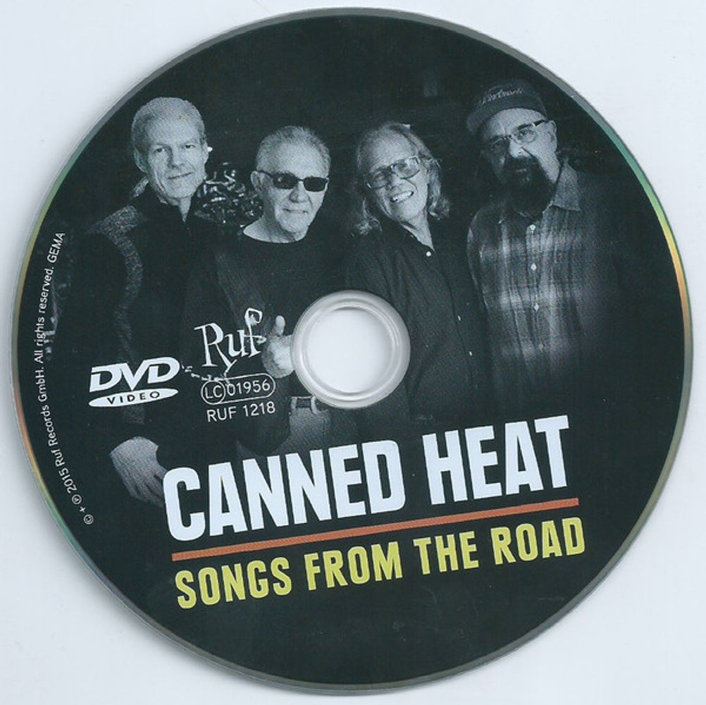 Canned Heat – Songs from the Road (CD & DVD) Music CD