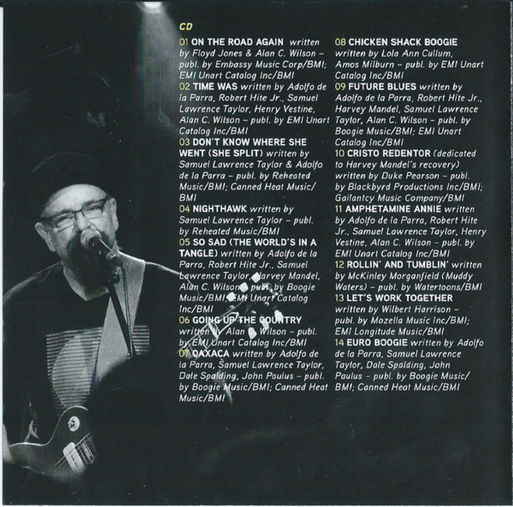 Canned Heat – Songs from the Road (CD & DVD) Music CD