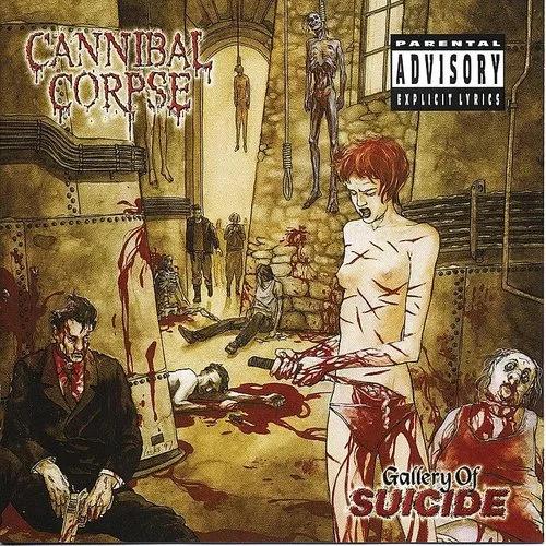 Gallery Of Suicide (Colored Vinyl, White, Red, Splatter) Vinyl Record