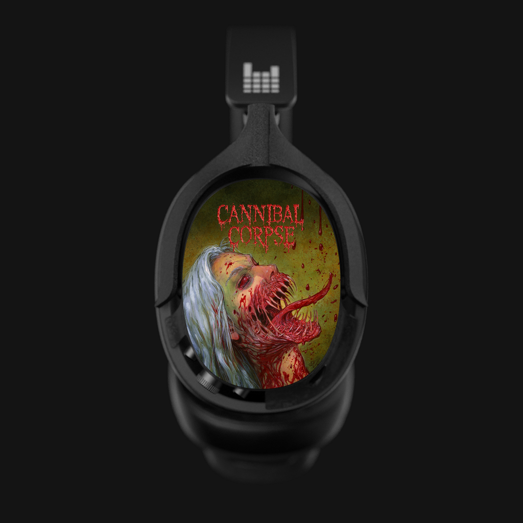 Cannibal Corpse Limited Edition HEAVYS Headphone Shells & Headphone Bundle