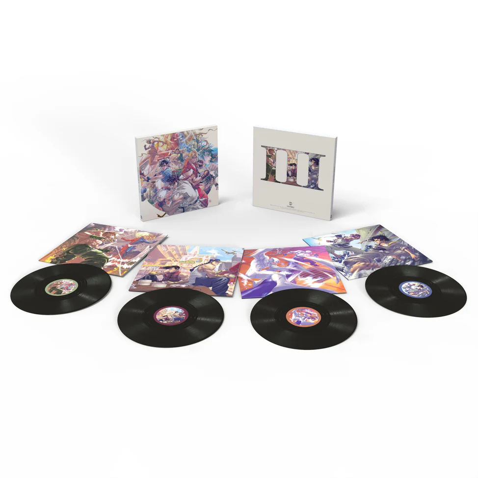 Street Fighter III: The Collection Original Soundtrack (180 Gram Vinyl) (4 Lp's) (Box Set) Vinyl Record