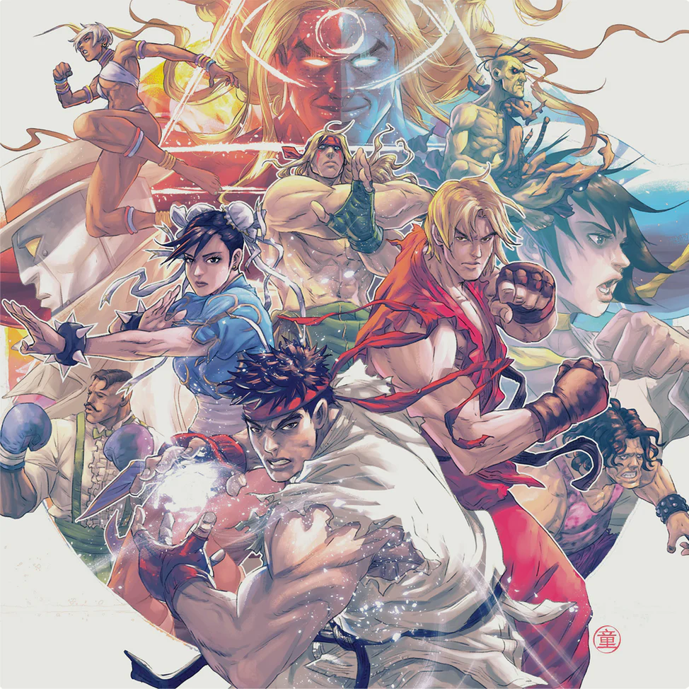 Street Fighter III: The Collection Original Soundtrack (180 Gram Vinyl) (4 Lp's) (Box Set) Vinyl Record
