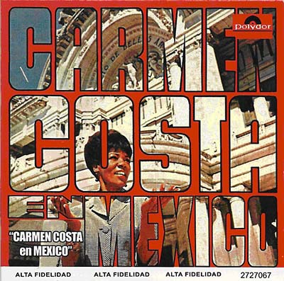 Carmen Costa En Mexico Music CD