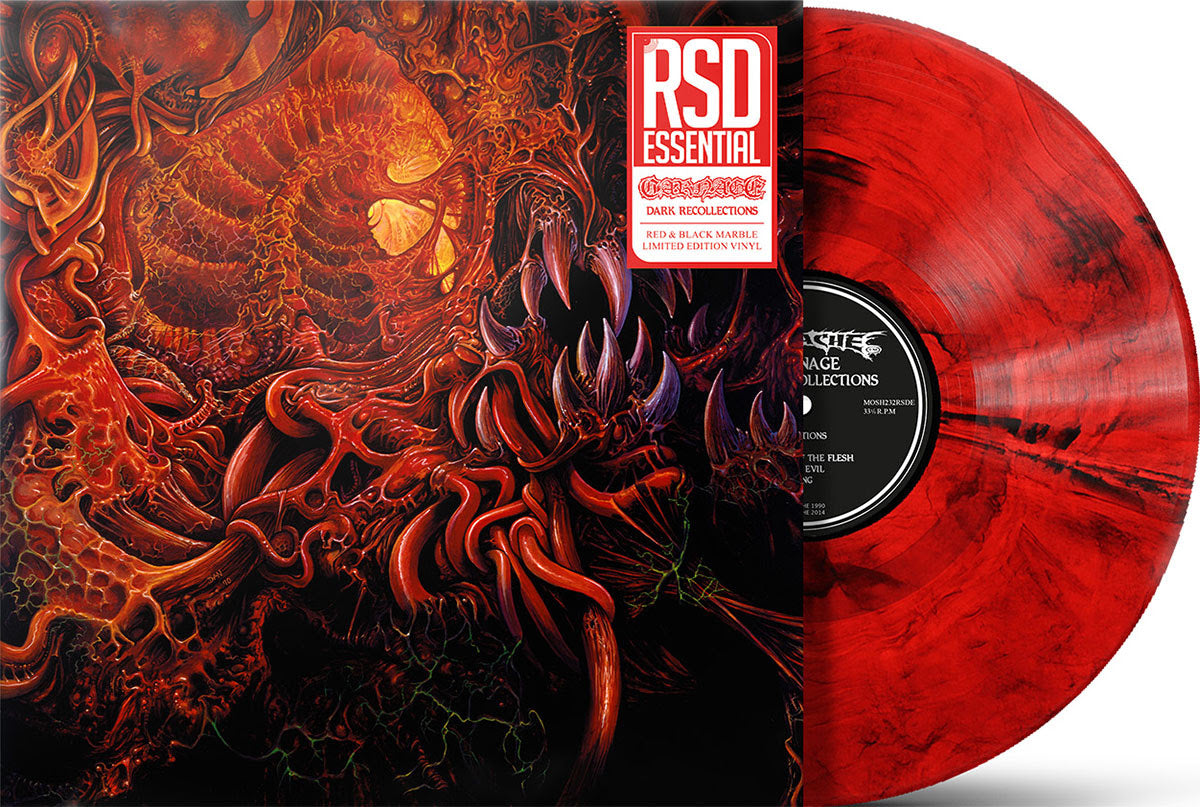PRE-ORDER Carnage - Dark Recollections (Indie Exclusive) [Red & Black Marble Vinyl] [Vinyl] Vinyl Record