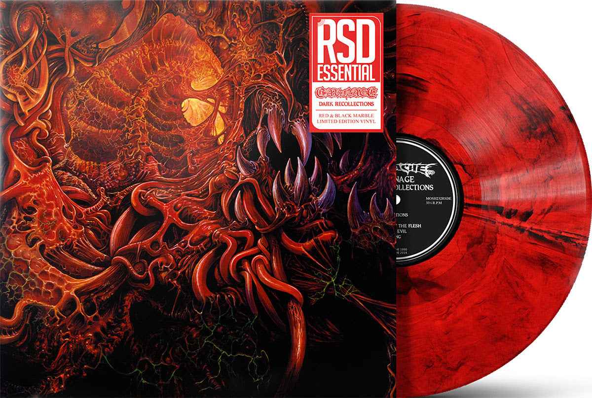 PRE-ORDER Carnage - Dark Recollections (Indie Exclusive) [Red & Black Marble Vinyl] Vinyl Record