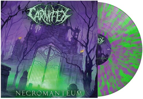 Necromanteum (Neon Green W/ Purple Splatter Colored Vinyl) Vinyl Record