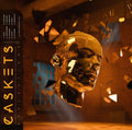 Caskets - Reflections - Orange and Black W/ White Splatter Vinyl Record