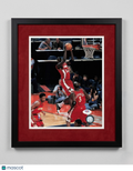 Marvin Williams Atlanta Hawks Signed Basketball 8x10 Custom Framed Photo