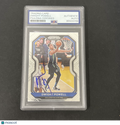 2020-21 Panini Prizm Basketball #83 Dwight Powell Signed Card PSA Autographed