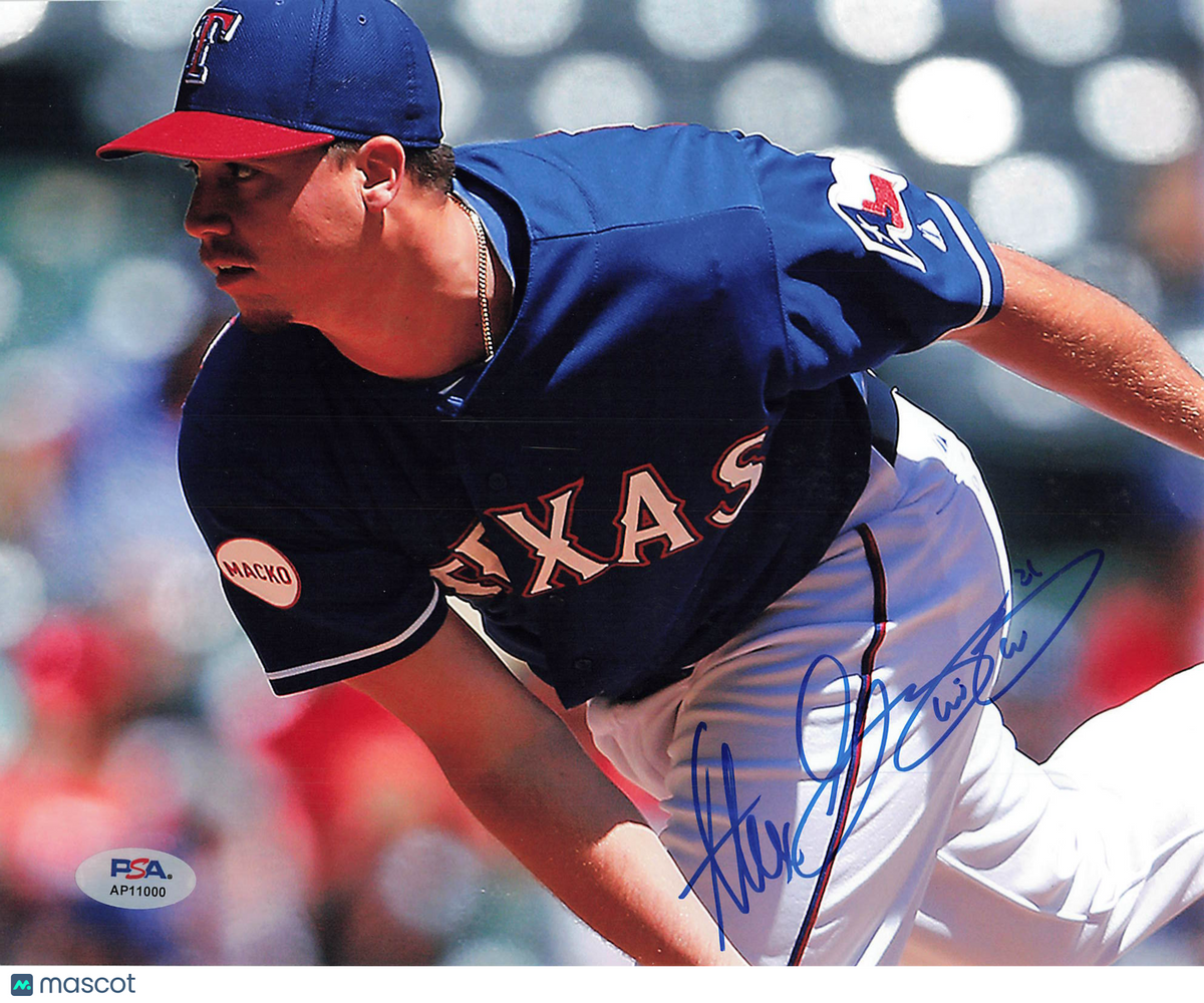 Chi Chi Gonzalez Texas Rangers Signed 8x10 Photo PSA