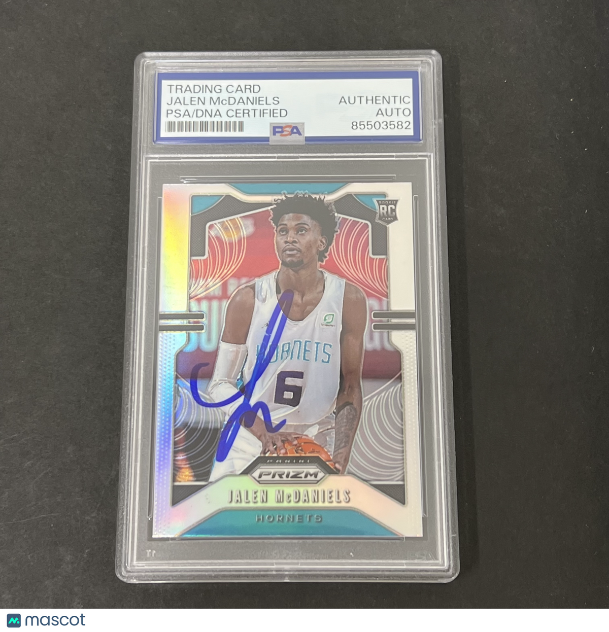 2019-20 Panini Prizm Basketball #297 Jalen Mcdaniels Signed Card Autographed