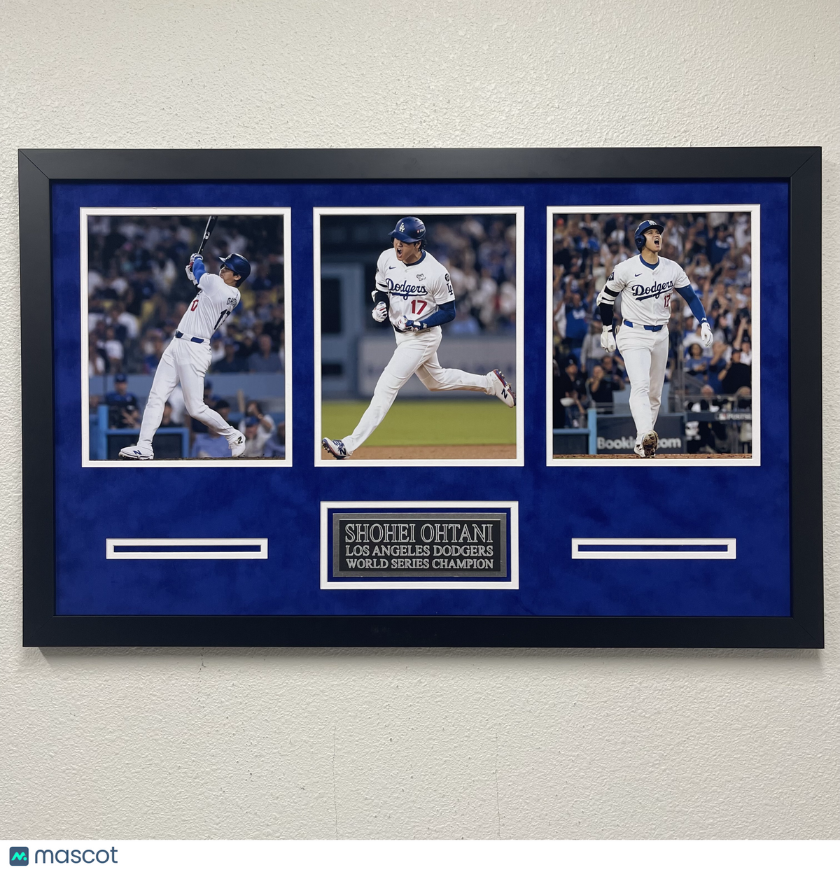 Shohei Ohtani Framed 3 Photo Display Los Angeles Dodgers