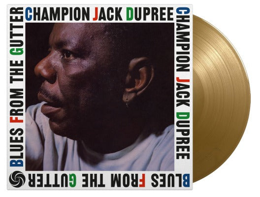 Champion Jack Dupree - Blues From The Gutter (Limited Edition, 180 Gram Vinyl, Colored Vinyl, Gold) [Import] Vinyl Record