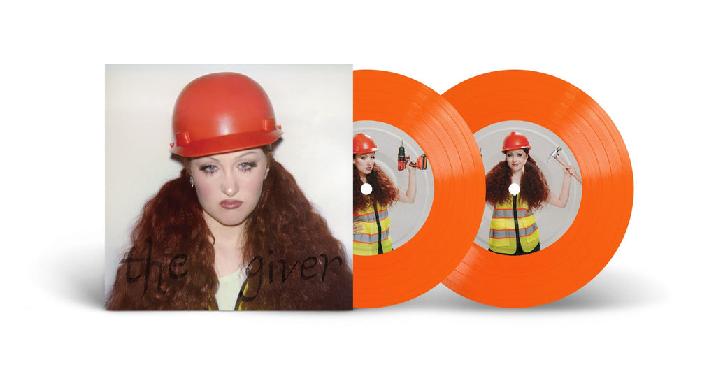 The Giver [The Construction Worker] [Neon Orange 7" Single] Vinyl Record