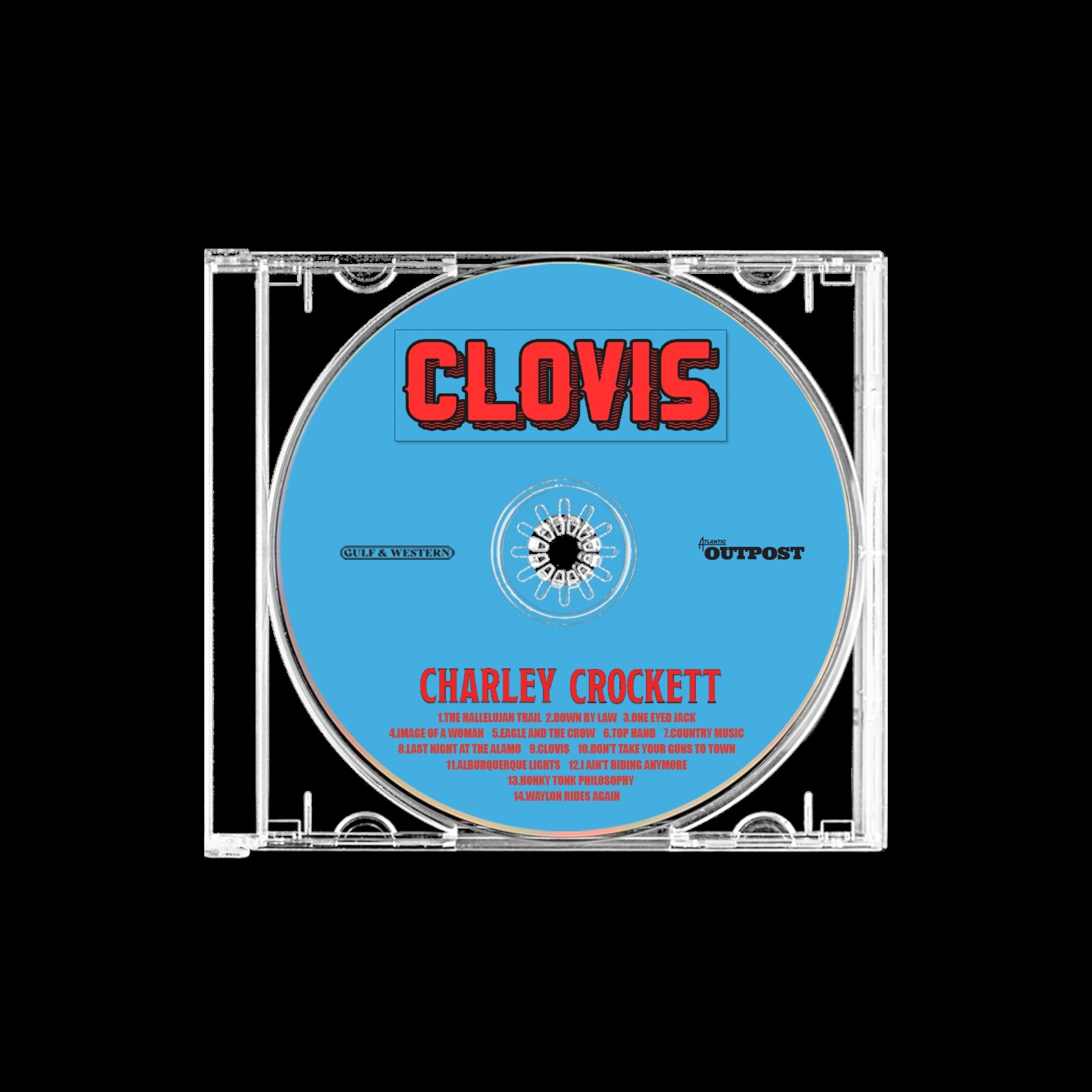 PRE-ORDER Charley Crockett - Clovis (Indie Exclusive) [Clear Jewel Case] Music CD