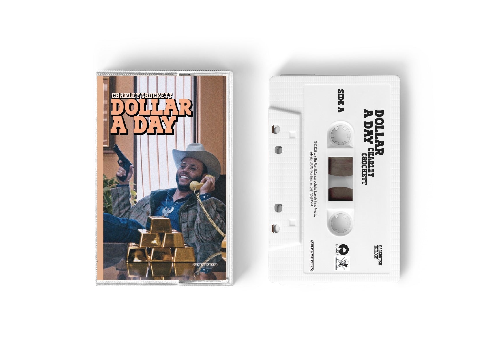 Dollar A Day Music Cassette Tape
