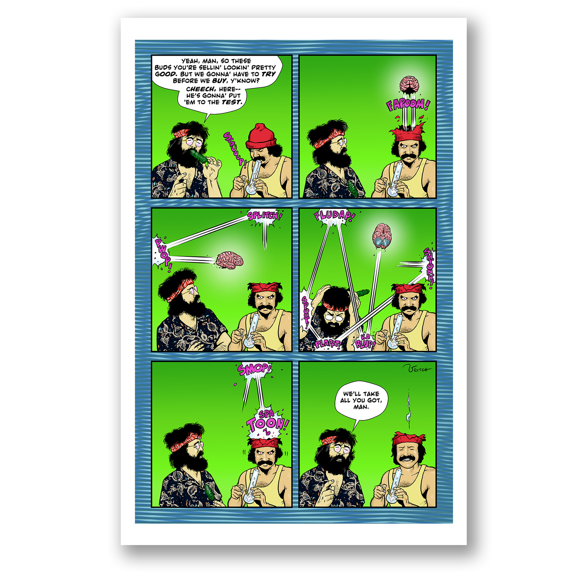 Cheech & Chong's Chronicles The Graphic Novel Deluxe Edition