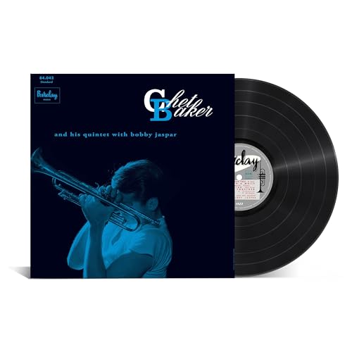 Chet Baker And His Quintet With Bobby Jaspar (Chet Baker In Paris, Vol. 3) [LP] Vinyl Record
