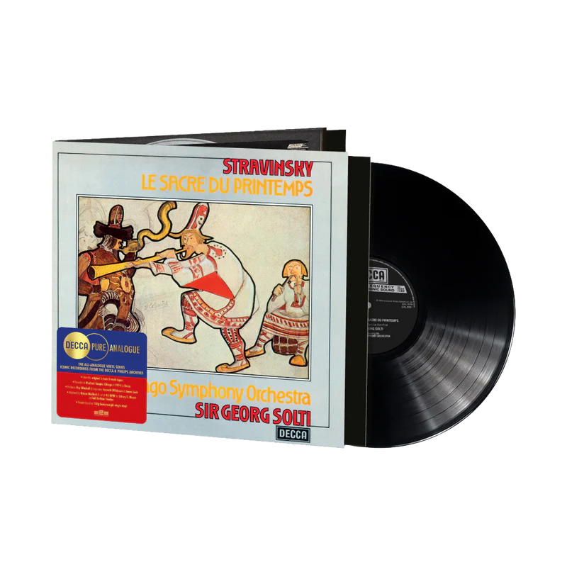 Stravinsky: Le Sacre Du Printemps (Decca Pure Analogue Series) [180G LP] Vinyl Record