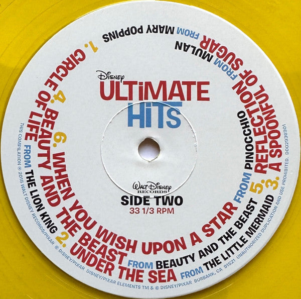 Disney Ultimate Hits (YELLOW VINYL) |