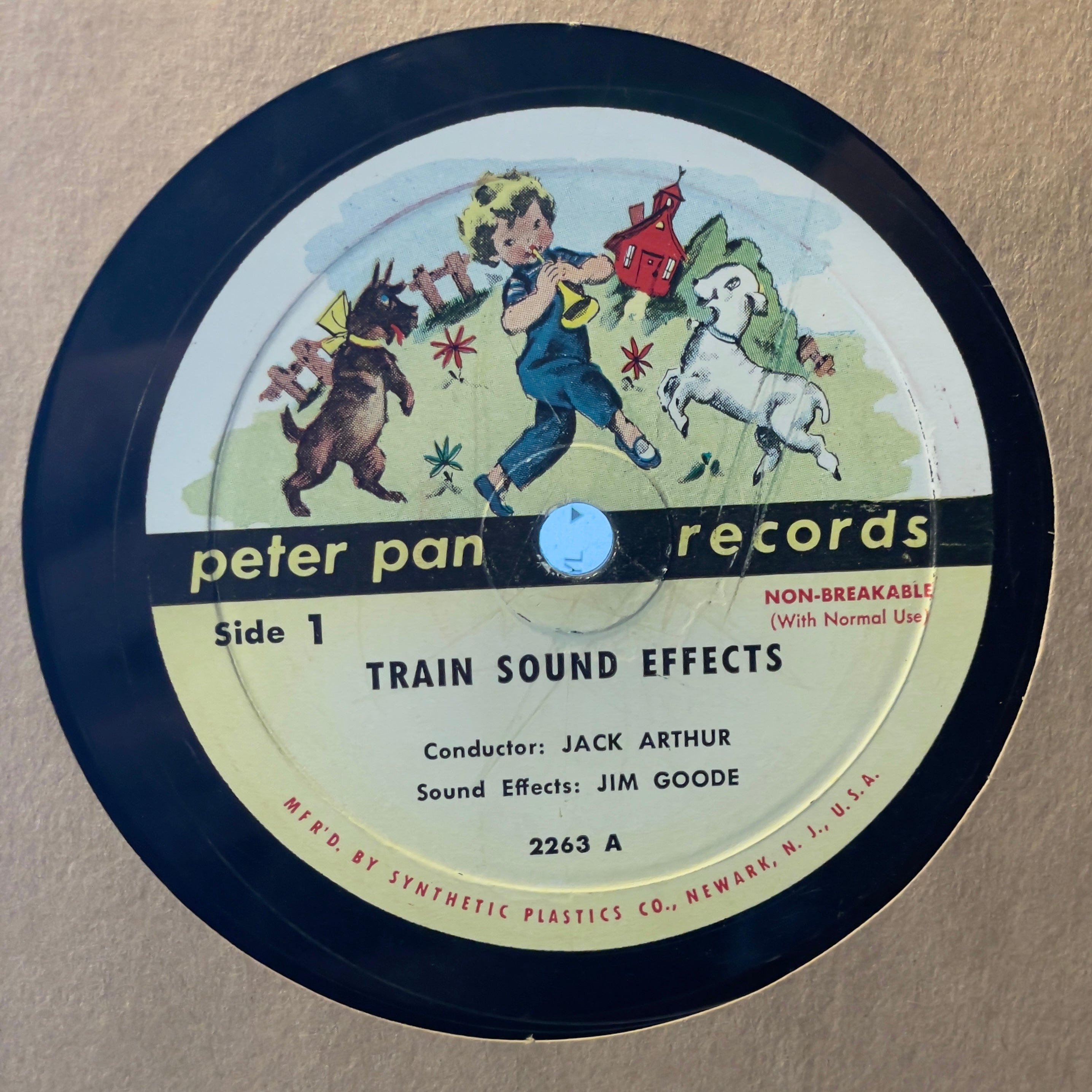 Train Sound Effects (78RPM 10" VINYL) | Generic