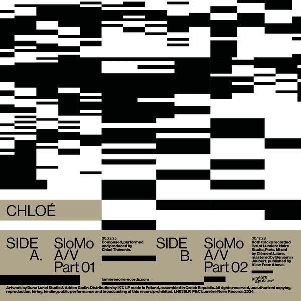 SloMo A/V Vinyl Record