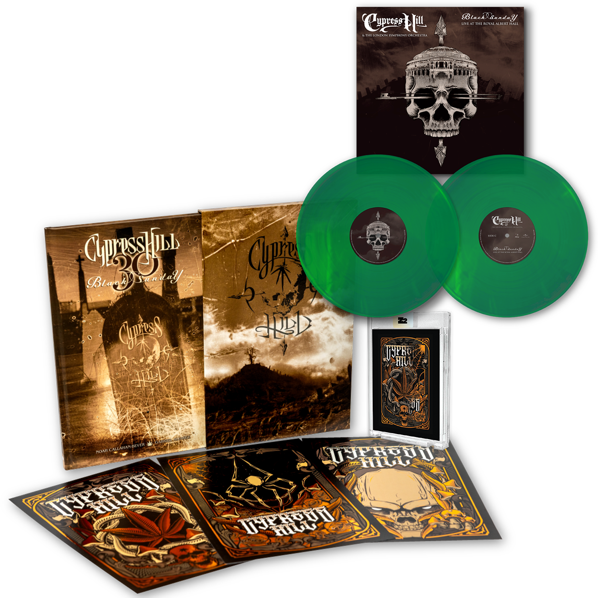 Cypress Hill Black Sunday - Graphic Novel (Signed Platinum Edition) Vinyl Record