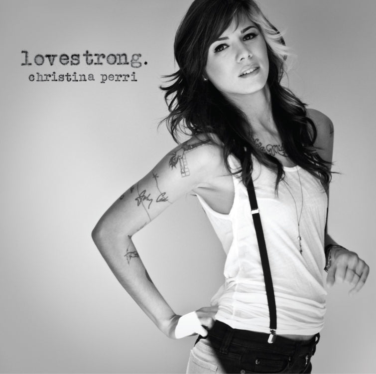 christina perri Lovestrong. (Clear Vinyl) (ATL75) Vinyl Record