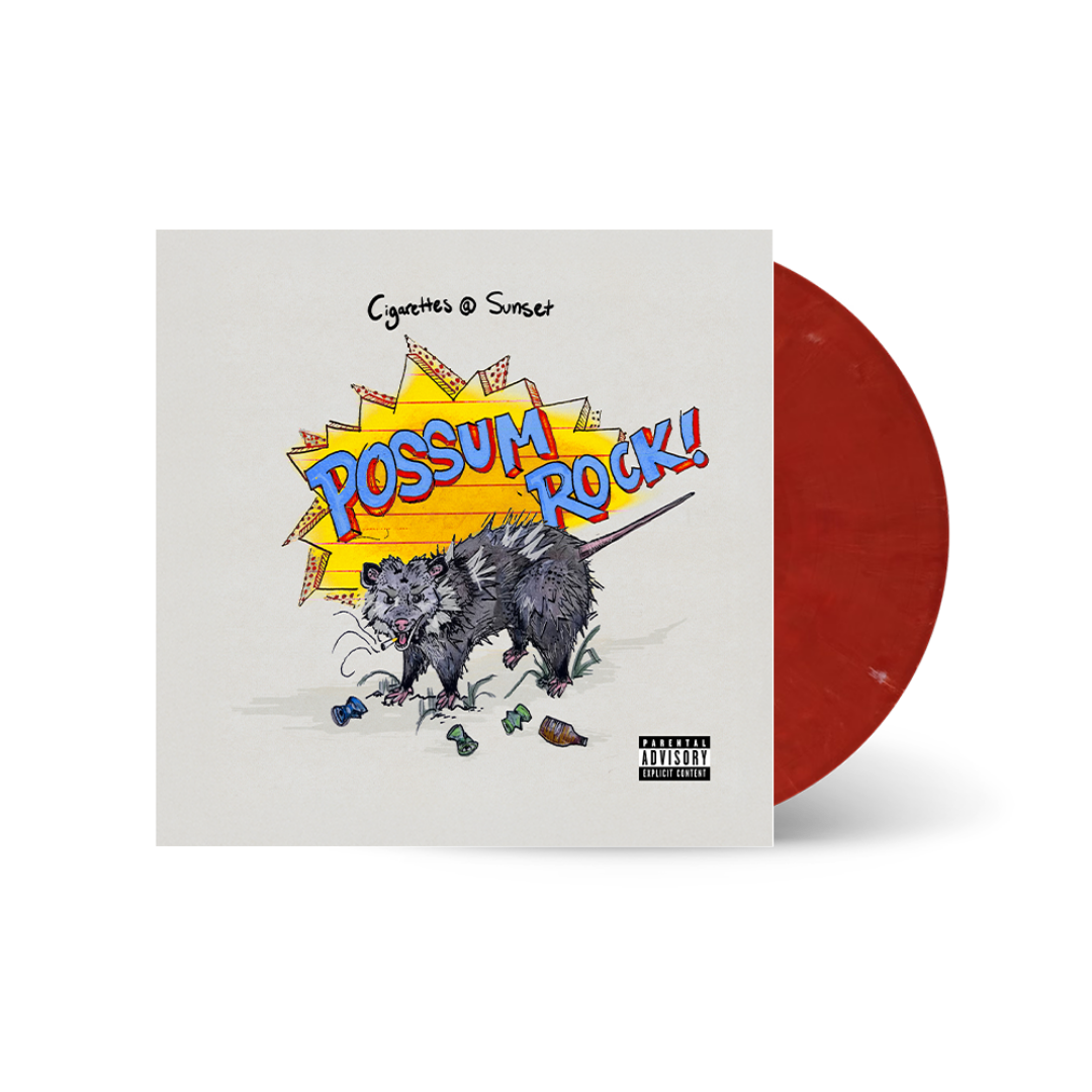 Cigarettes @ Sunset - Possum Rock [Red LP] Vinyl Record