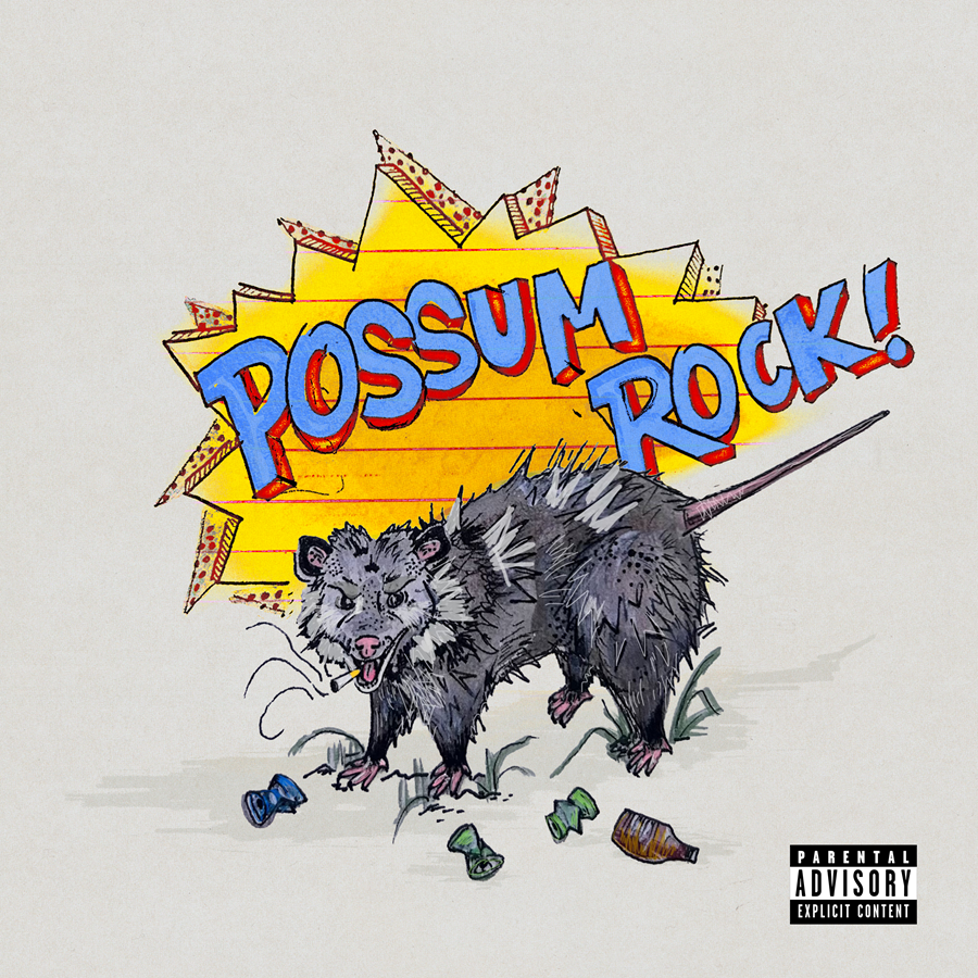 Cigarettes @ Sunset - Possum Rock [Red LP] [Vinyl] Vinyl Record