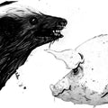 Honey Badger / Pig Vinyl Record