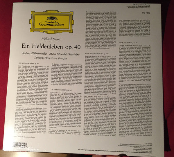 Ein Heldenleben Op. 40 (VINYL) | Mint (M) Mint (M)