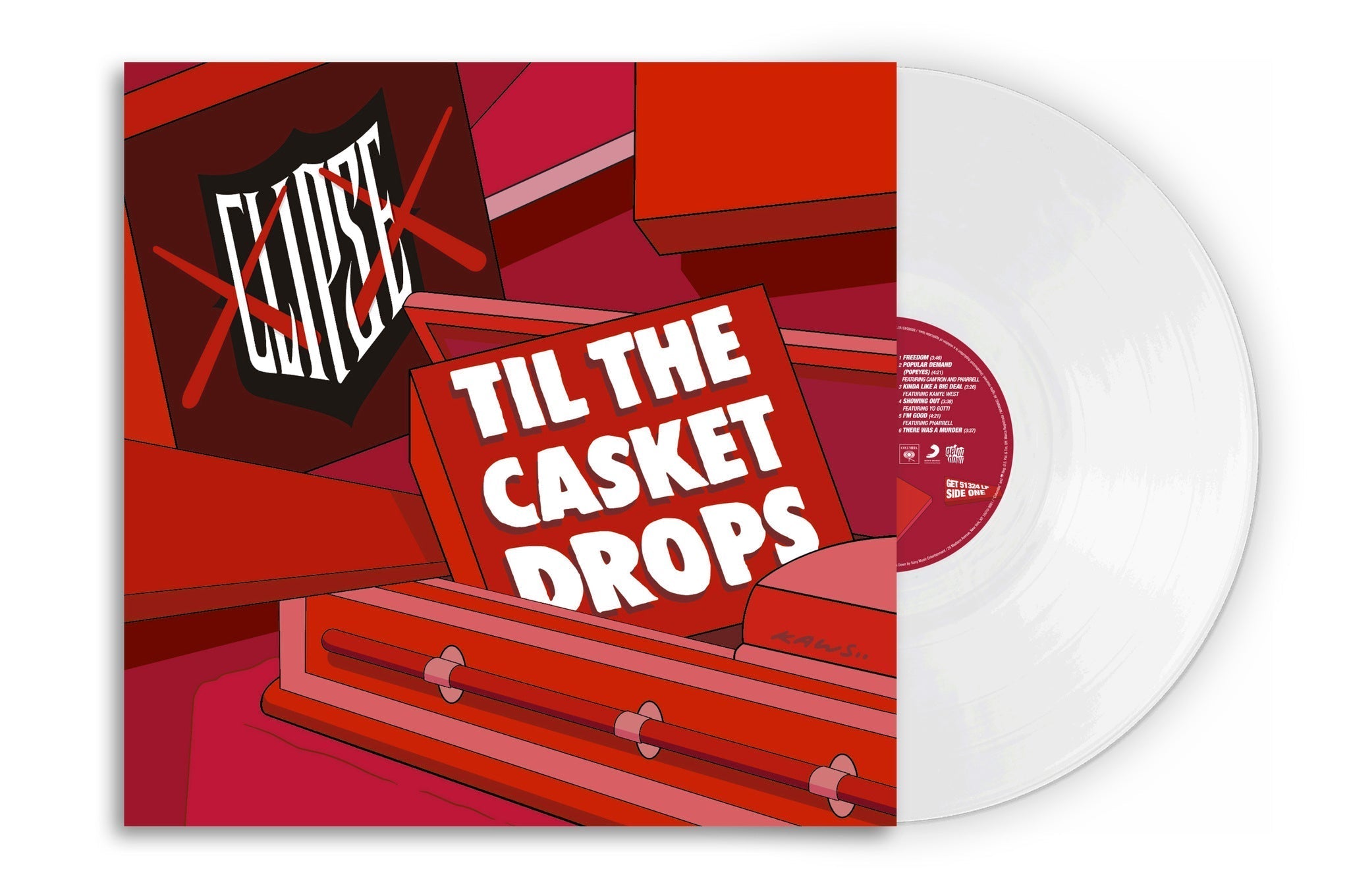 Til The Casket Drops [Pristine White Vinyl] Vinyl Record