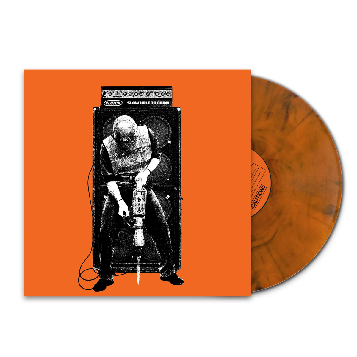 Clutch Slow Hole To China (Colored Vinyl, Orange, Smoke) Vinyl Record