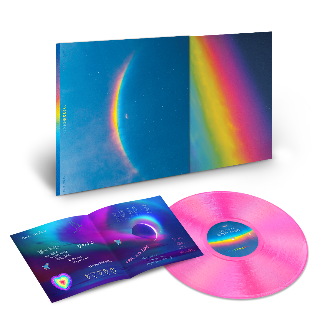Moon Music (Translucent Pink Colored Vinyl) Vinyl Record