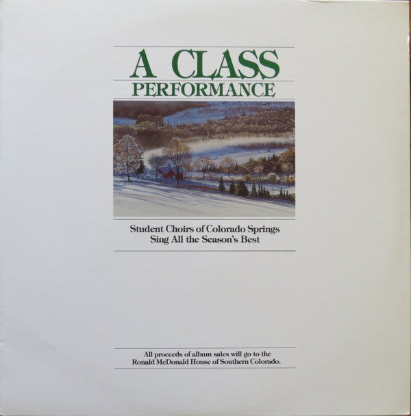 A Class Performance | Mint (M) Mint (M)