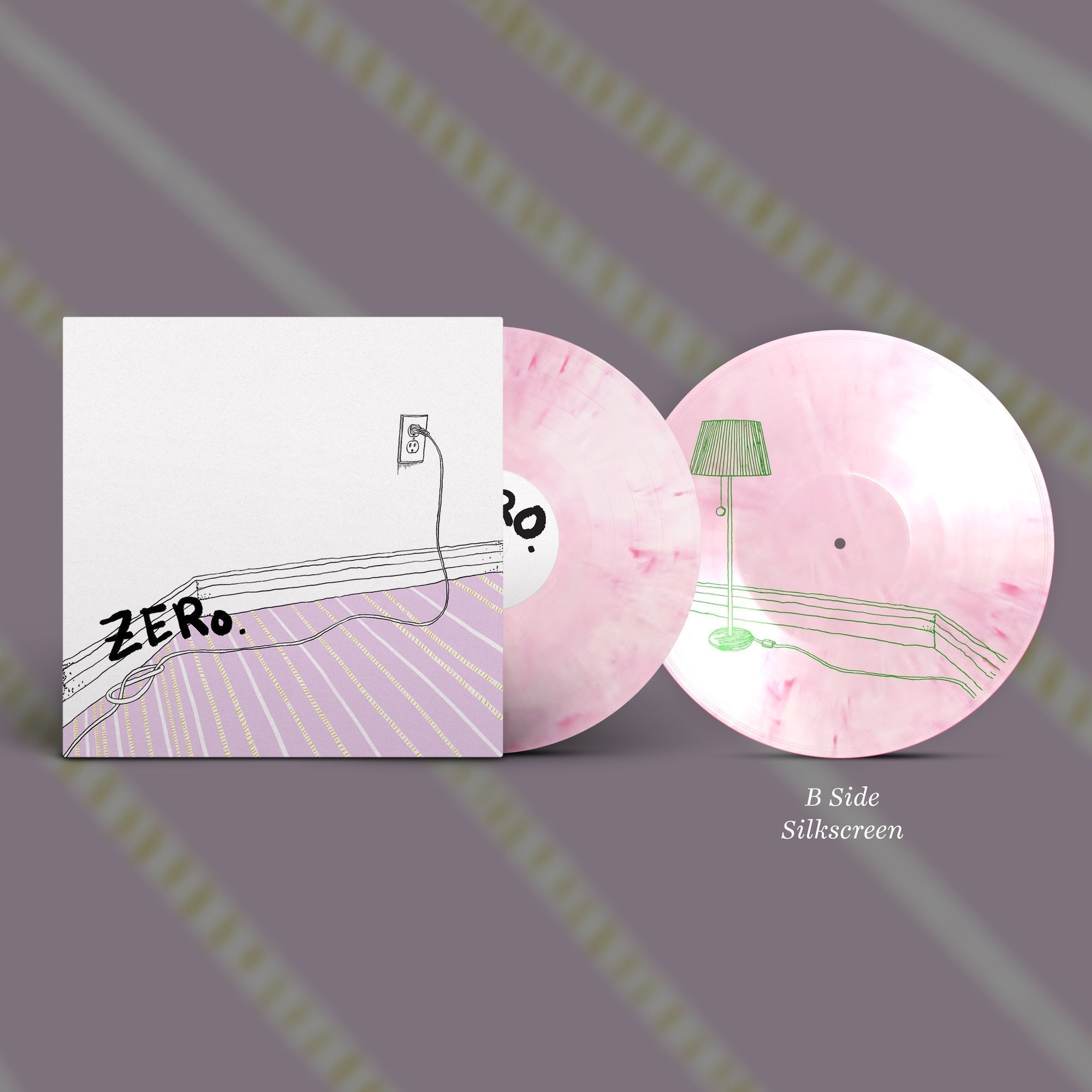 Zero [Pink/Cream Blend Vinyl With Green Silkscreen B-Side Design] Vinyl Record