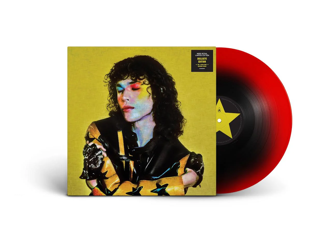 Conan Gray Found Heaven (Indie Exclusive, Colored Vinyl, Bullseye Red & Black, Poster) Vinyl Record