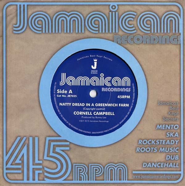 Natty Dread In A Greenwich Farm/Version Vinyl Record