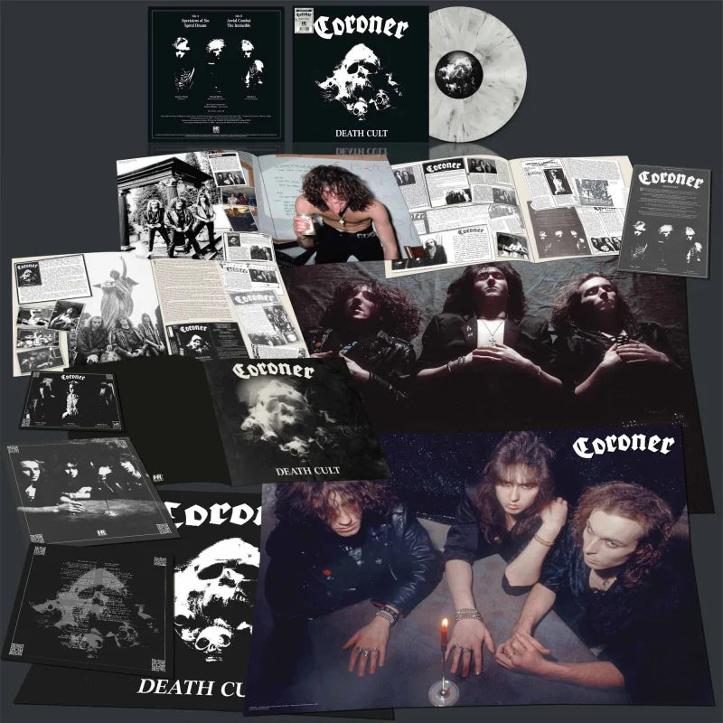 Coroner – Death Cult (White / Black Marbled LP Vinyl) Vinyl Record