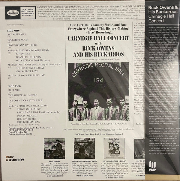 Carnegie Hall Concert | Mint (M) Mint (M)