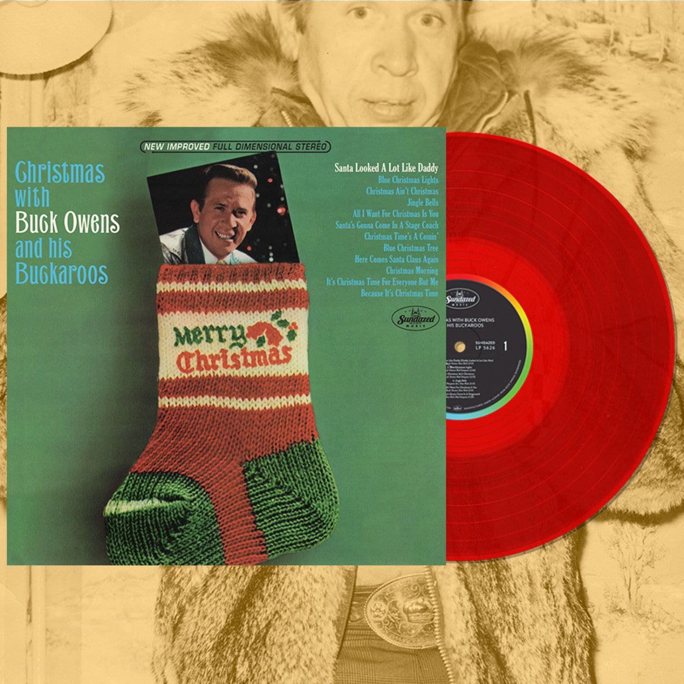 Owens, Buck and His Buckaroos - Christmas With Buck Owens And His Buckaroos (RED VINYL) |
