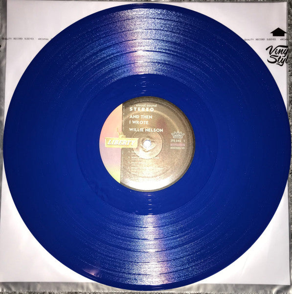 ... And Then I Wrote (TRANSLUCENT BLUE VINYL) | Mint (M) Mint (M)