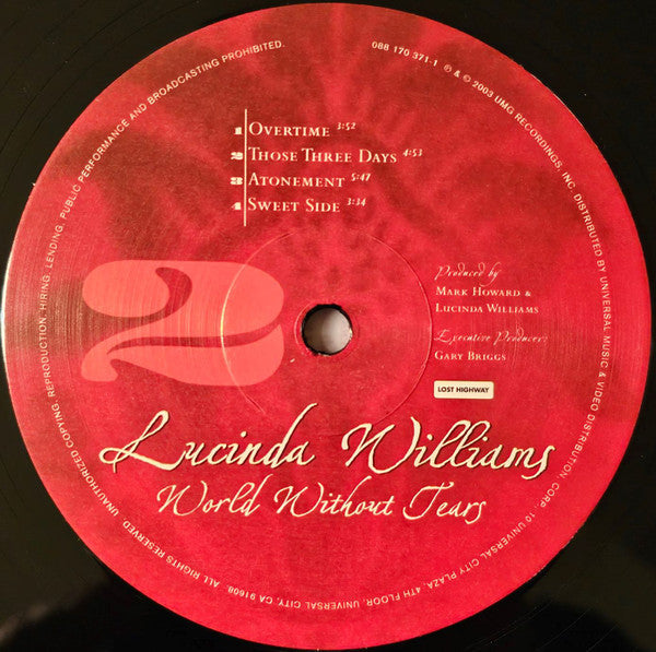 World Without Tears (2xVINYL) | Mint (M) Mint (M)