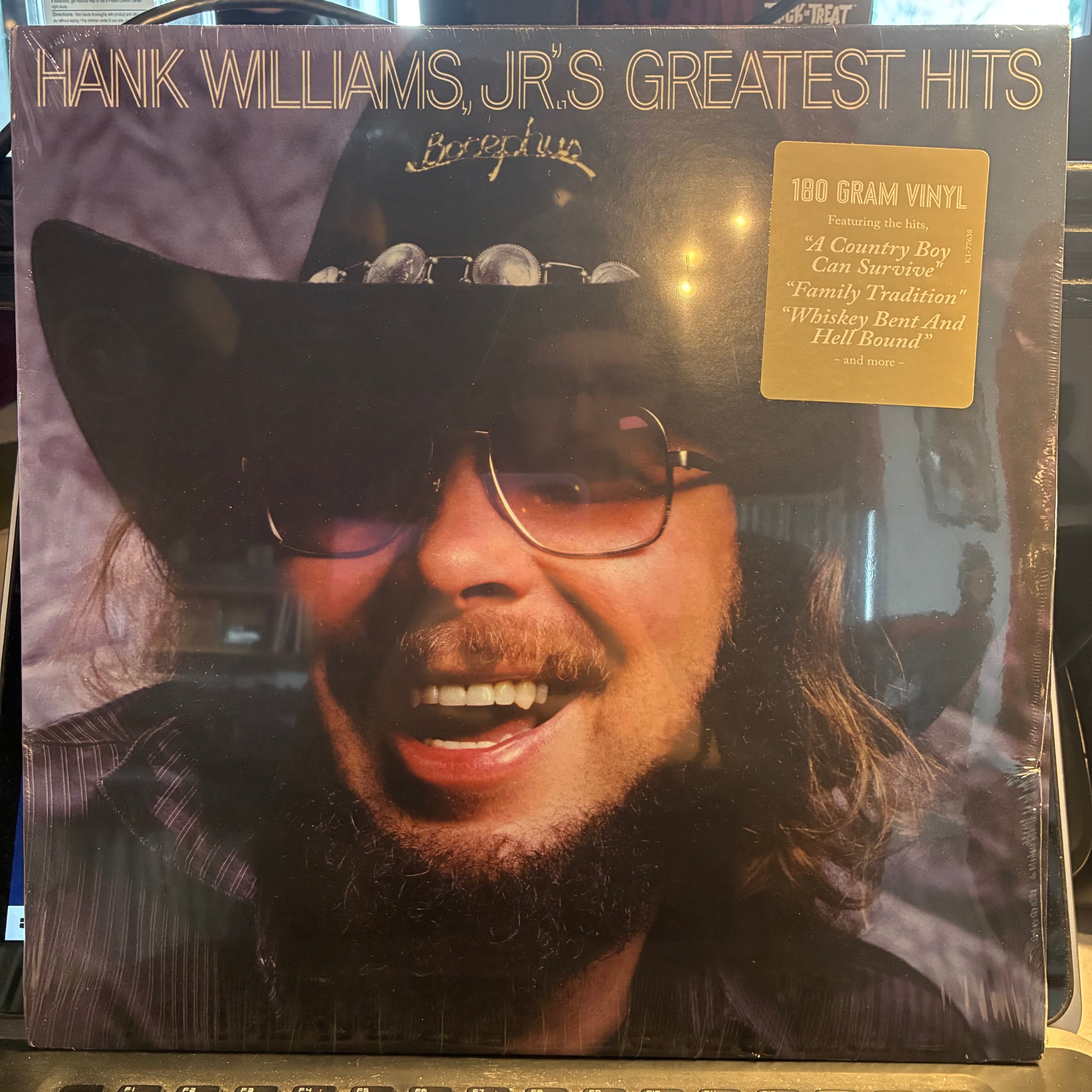 Hank Williams, Jr.'s Greatest Hits (180G VINYL) | Mint (M) Mint (M)