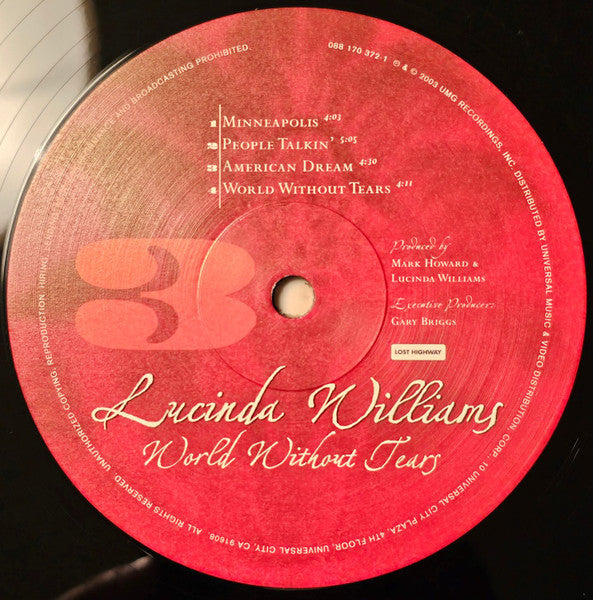 World Without Tears (2xVINYL) | Mint (M) Mint (M)