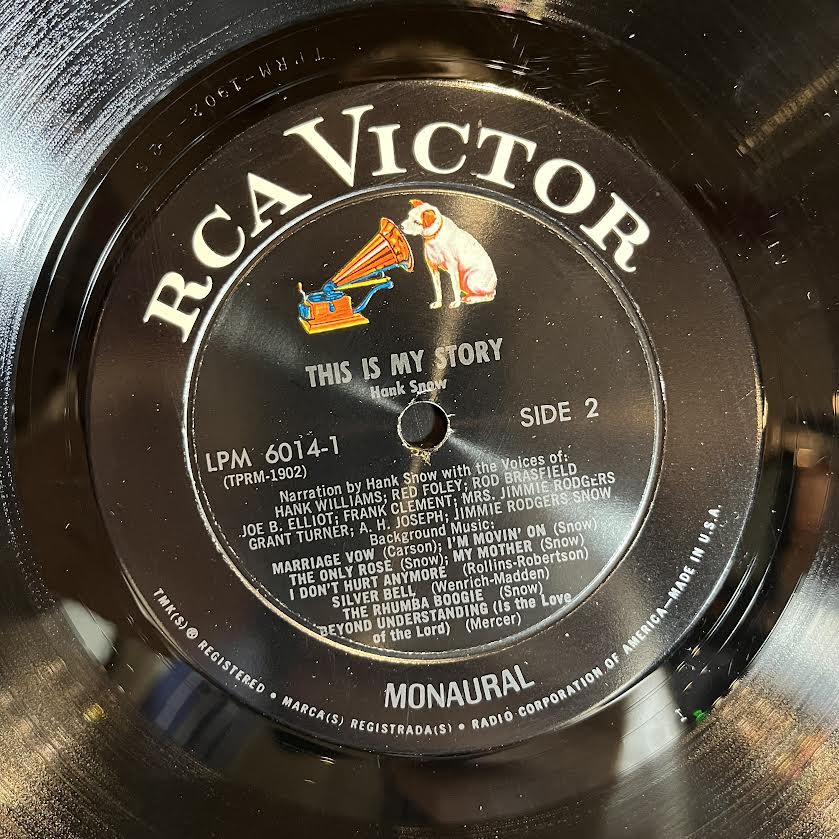 Hank Snow - This Is My Story *SHRINK* | Excellent (EX) Near Mint (NM)