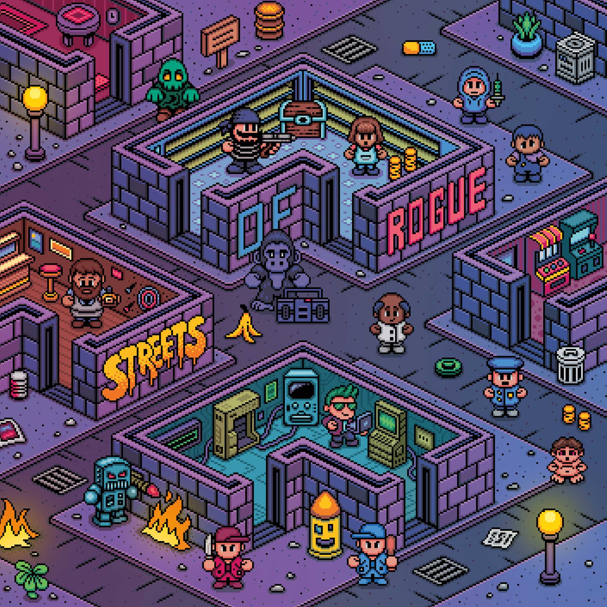 Streets Of Rogue (Original Game Soundtrack) Vinyl Record