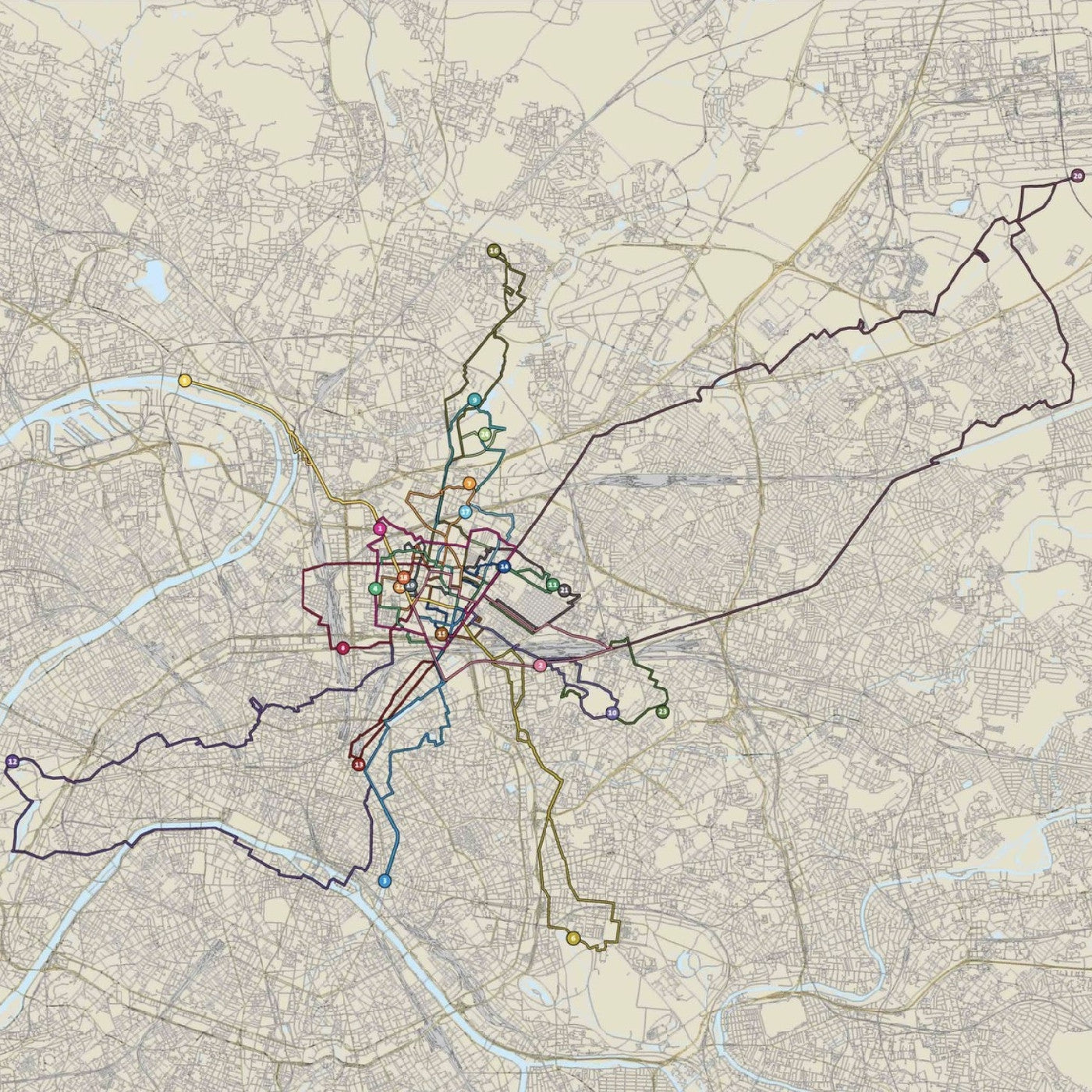 On Foot: Aubervilliers Music CD